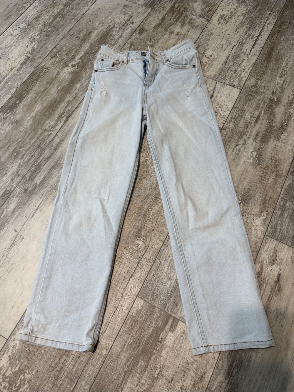 Copper Key Pale Blue Straight-Leg Jeans for Women